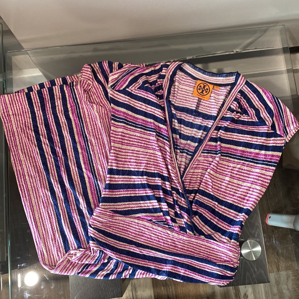 Tory Burch Midi Stripped Dress